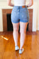 Judy Blue Casual Glam High Rise Rhinestone Embellished Denim Shorts