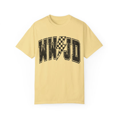 WWJD Unisex Garment-Dyed T-shirt