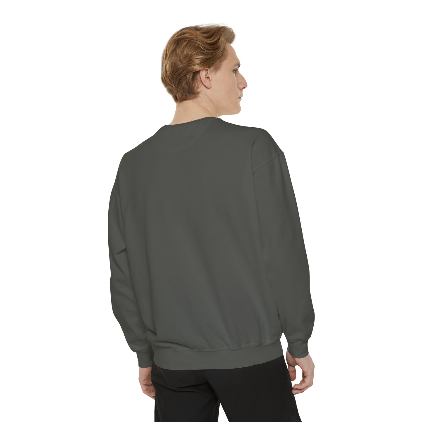 But God Unisex Garment-Dyed Sweatshirt