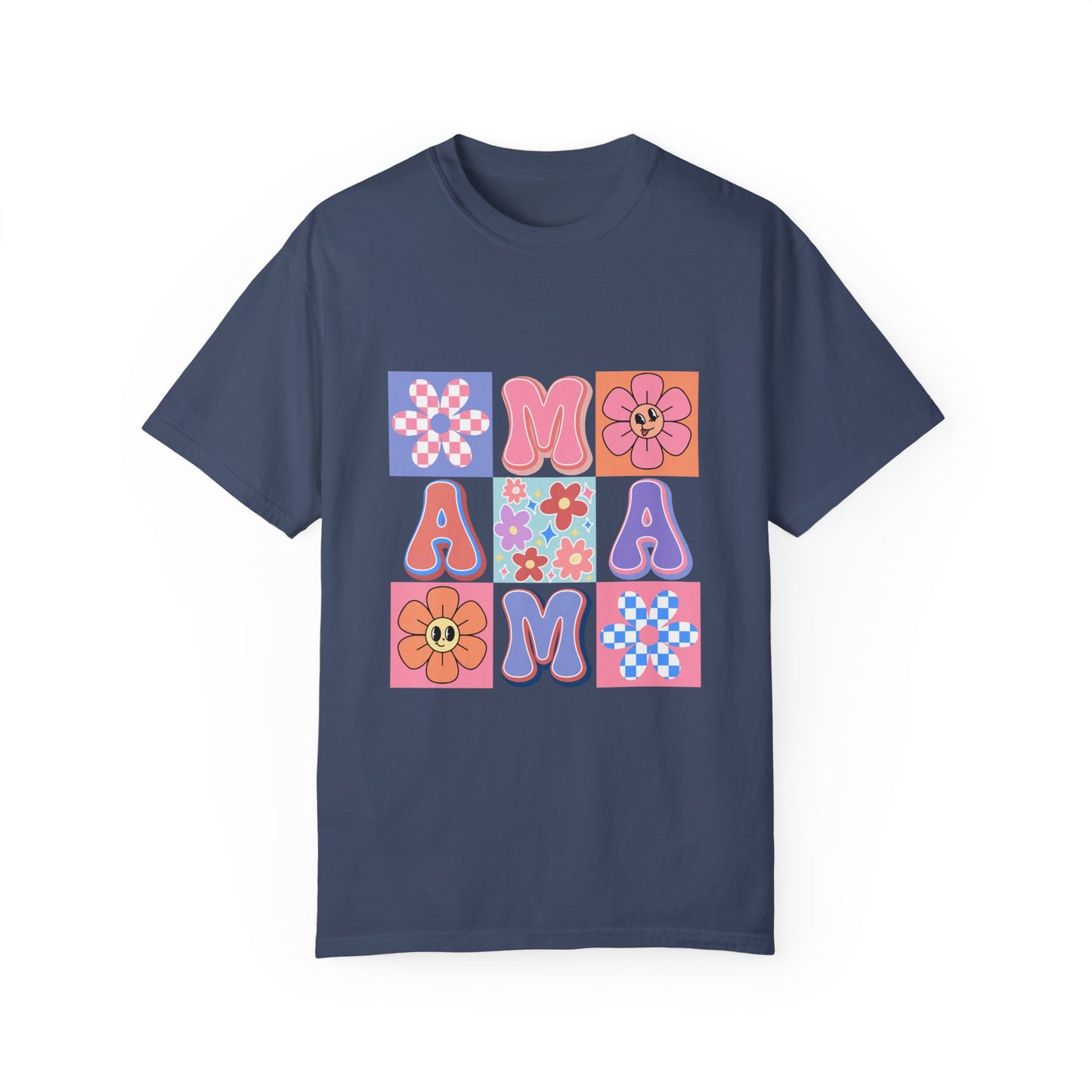Mama Retro Unisex Garment-Dyed T-shirt