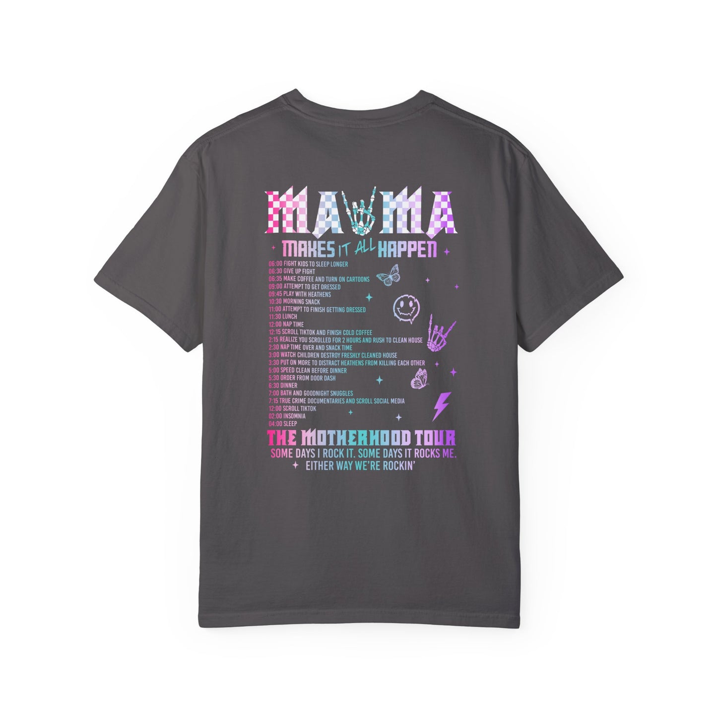 Mama World Tour Unisex Garment-Dyed T-shirt