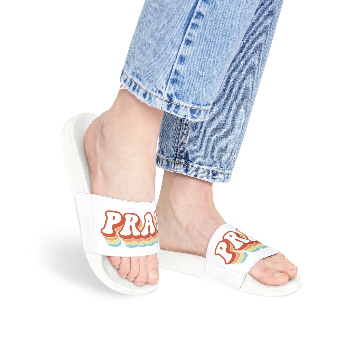 Pray Women's PU Slide Sandals