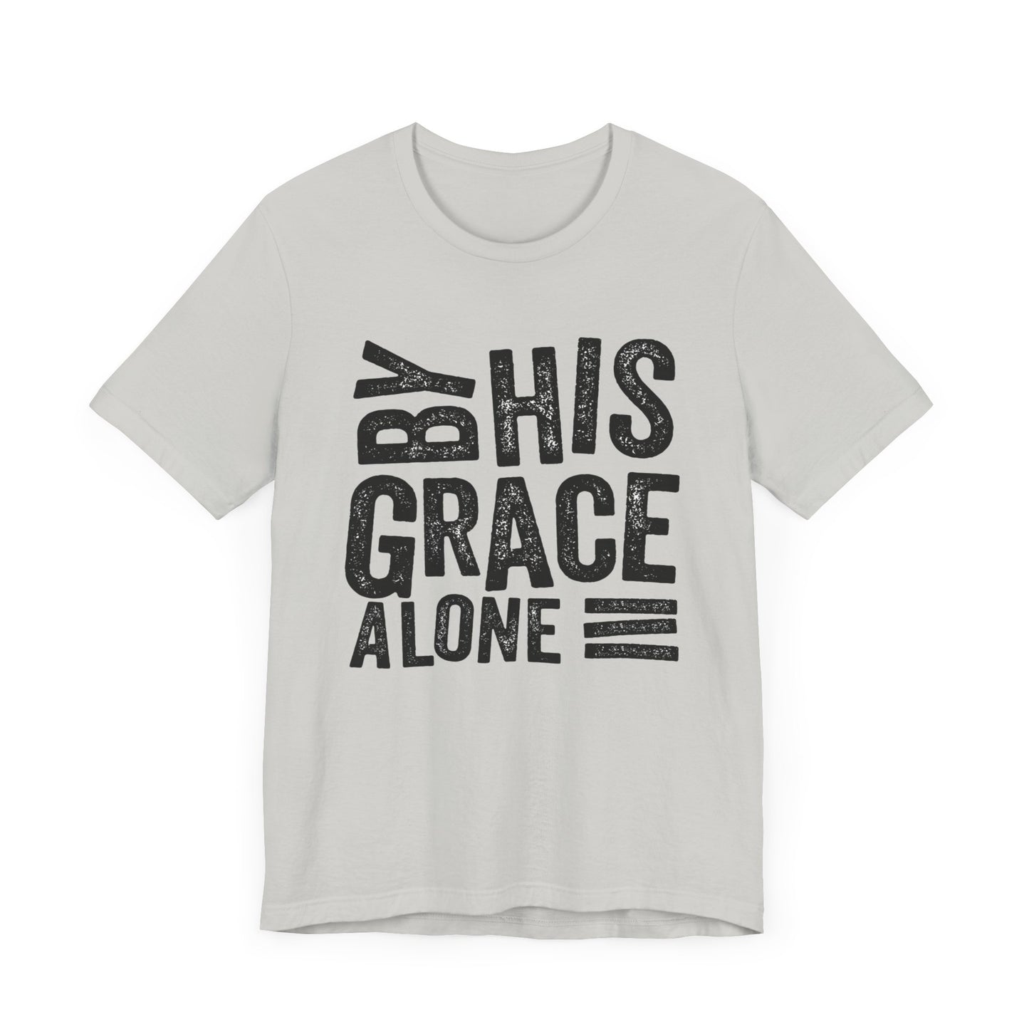 Saved by His Grace Unisex Jersey Short Sleeve Tee