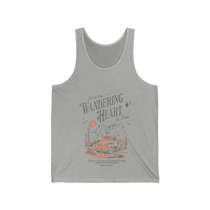 Wandering Heart Unisex Jersey Tank