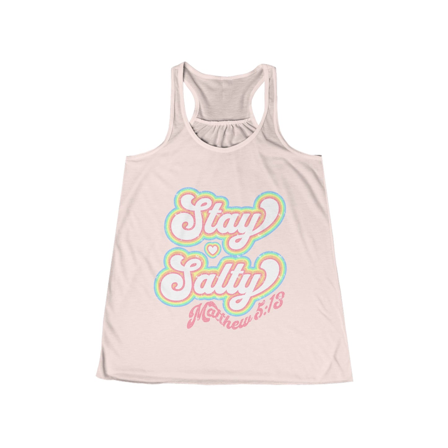 Stay Salty Women's Flowy Racerback Tank