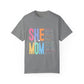 She is Mom White Letter Unisex Garment-Dyed T-shirt