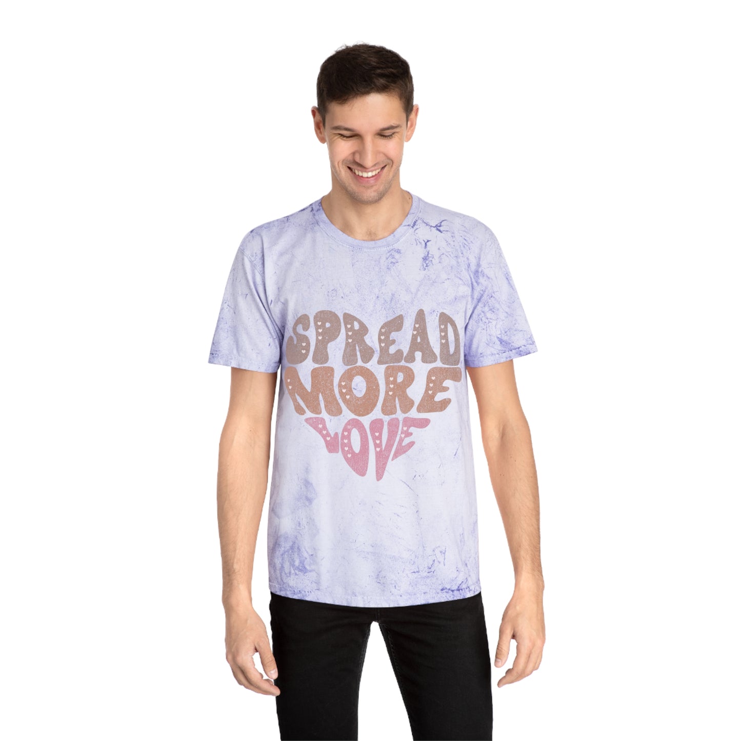 Spread More Love Unisex Comfort Colors Color Blast T-Shirt