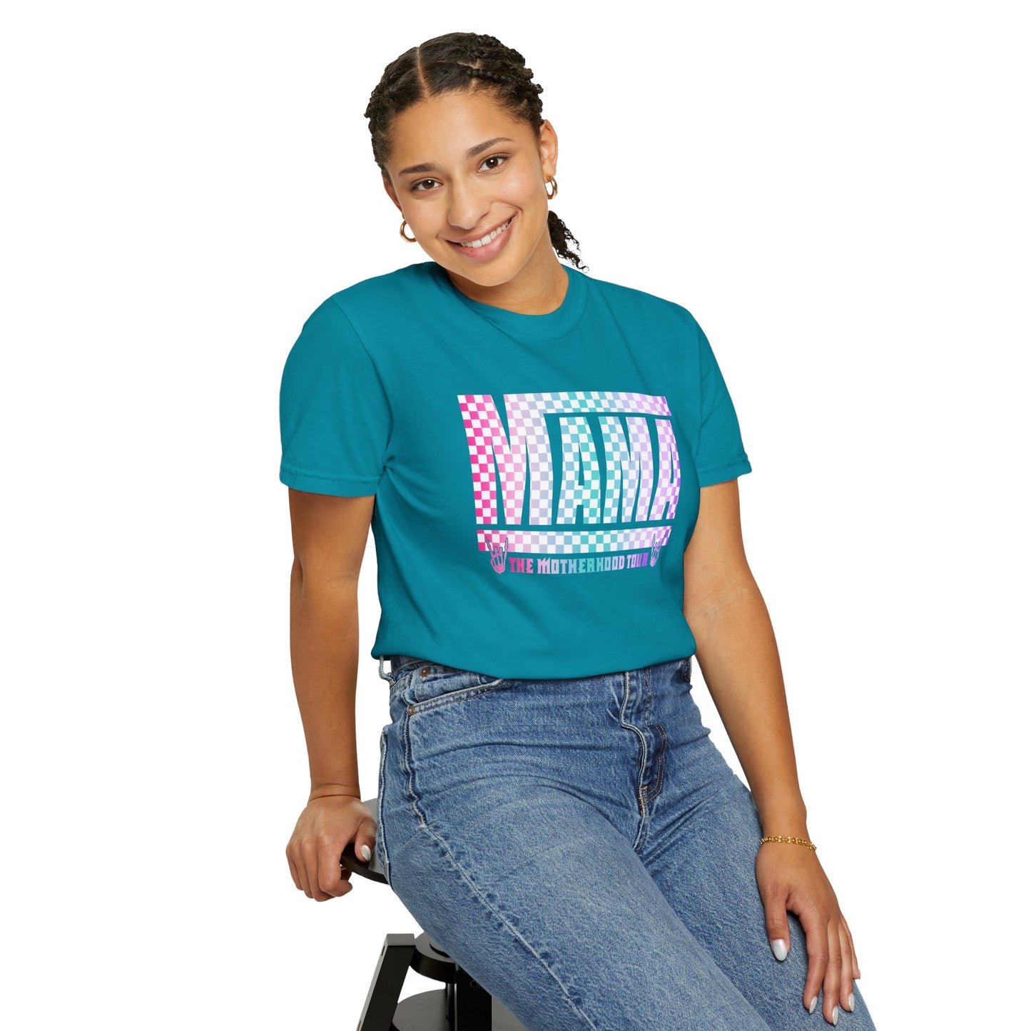 Mama World Tour Unisex Garment-Dyed T-shirt