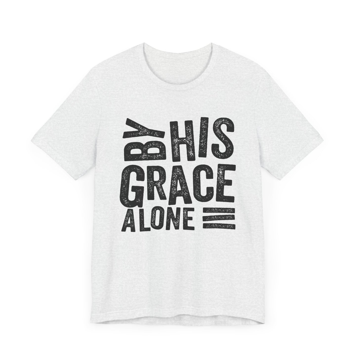 Saved by His Grace Unisex Jersey Short Sleeve Tee