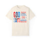God Says Unisex Garment-Dyed T-shirt