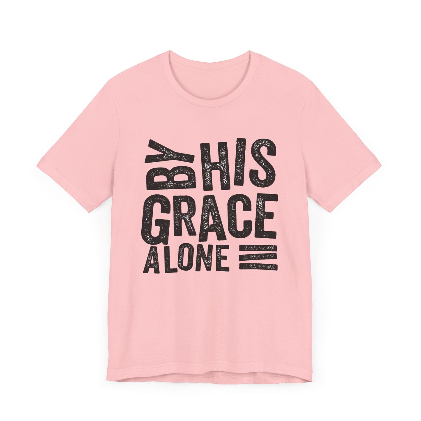 Saved by His Grace Unisex Jersey Short Sleeve Tee