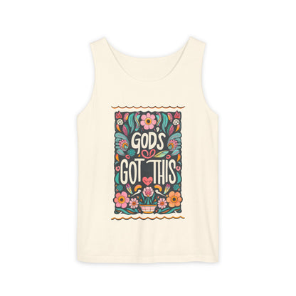 God's Got This Unisex Garment-Dyed Tank Top