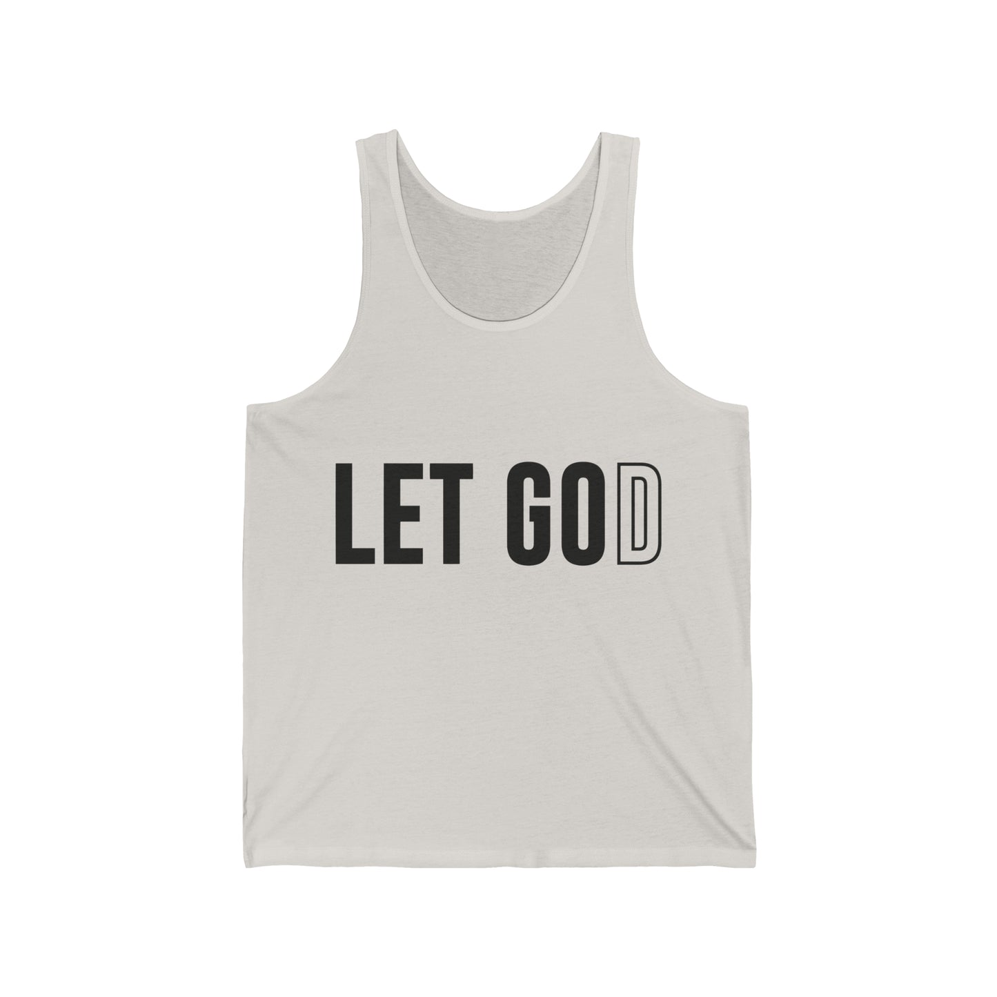 Let Go(d) Unisex Jersey Tank