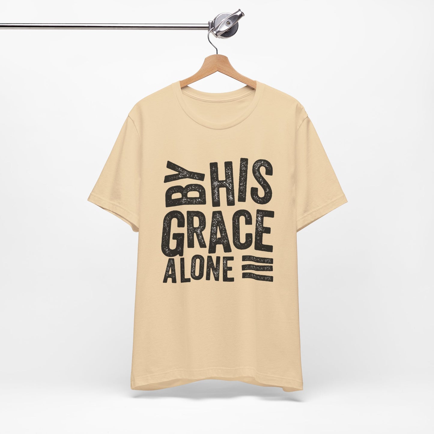 Saved by His Grace Unisex Jersey Short Sleeve Tee