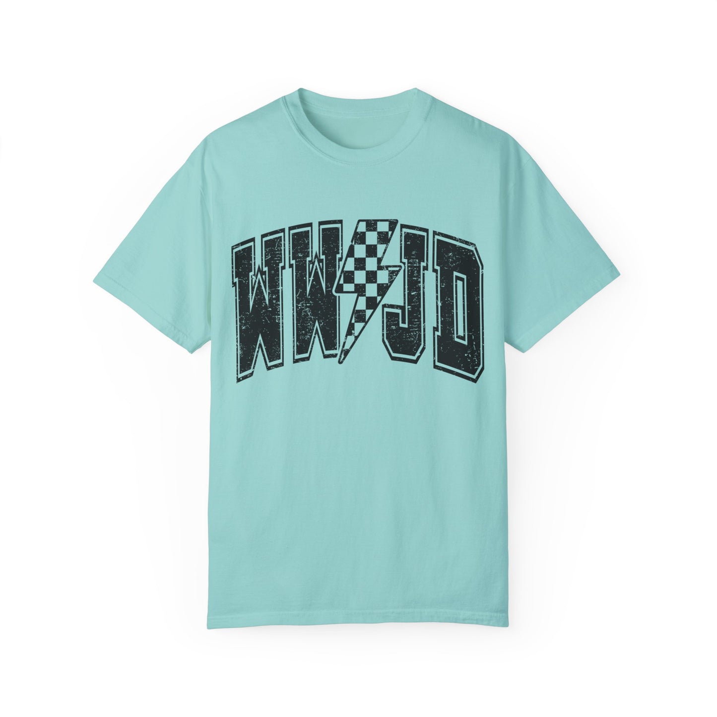 WWJD Unisex Garment-Dyed T-shirt