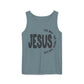 Jesus The Way The Truth The Life Unisex Garment-Dyed Tank Top