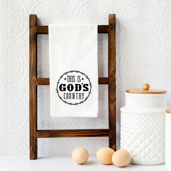 This is God's Country Tea Towel