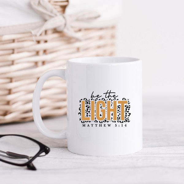 Be The Light Leopard Coffee Mug