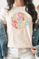 *PLUS* Jesus Floral Pastel Easter PLUS SIZE Graphic Tee