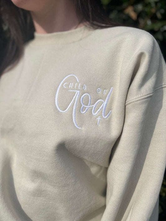 *PLUS* Child of God Embroidered Sweatshirt