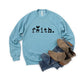 *PLUS* Faith Heart Premium Crewneck Sweatshirt