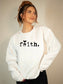 Faith Heart Cozy Graphic Sweatshirt