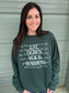 Plus Lay Down Your Burdens Sweatshirt