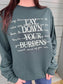 Plus Lay Down Your Burdens Sweatshirt