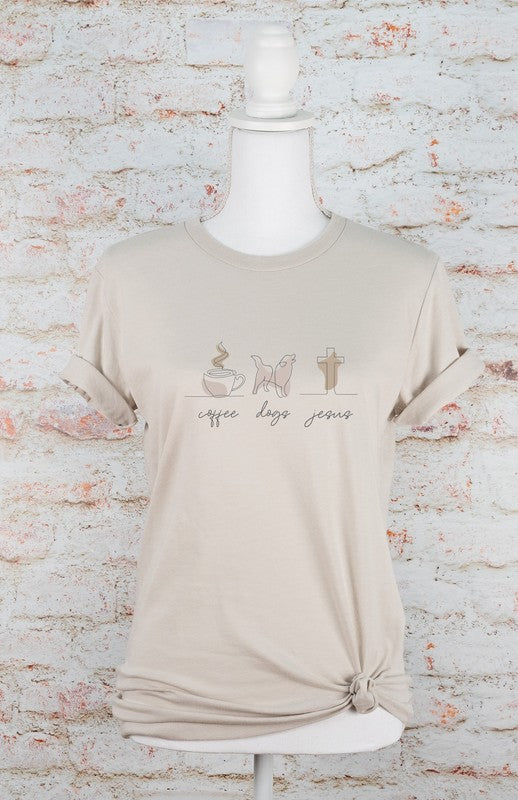 Coffee Dogs Jesus Boutique Tee