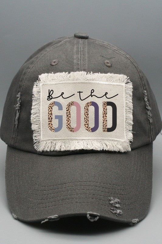 Inspirational Gifts Leopard Be The Good Patch Hat