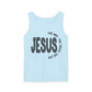 Jesus The Way The Truth The Life Unisex Garment-Dyed Tank Top