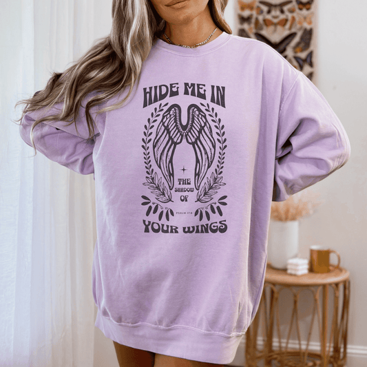 Hide Me Unisex Garment-Dyed Sweatshirt