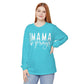 This Mama Prays Unisex Garment-dyed Long Sleeve T-Shirt