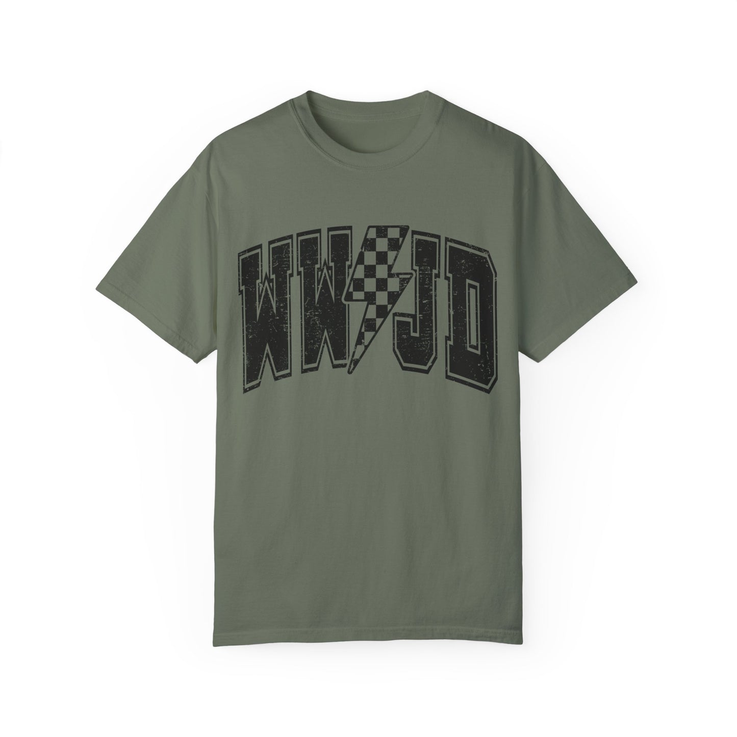 WWJD Unisex Garment-Dyed T-shirt