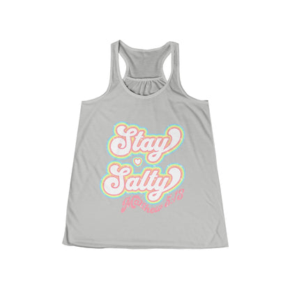 Stay Salty Women's Flowy Racerback Tank