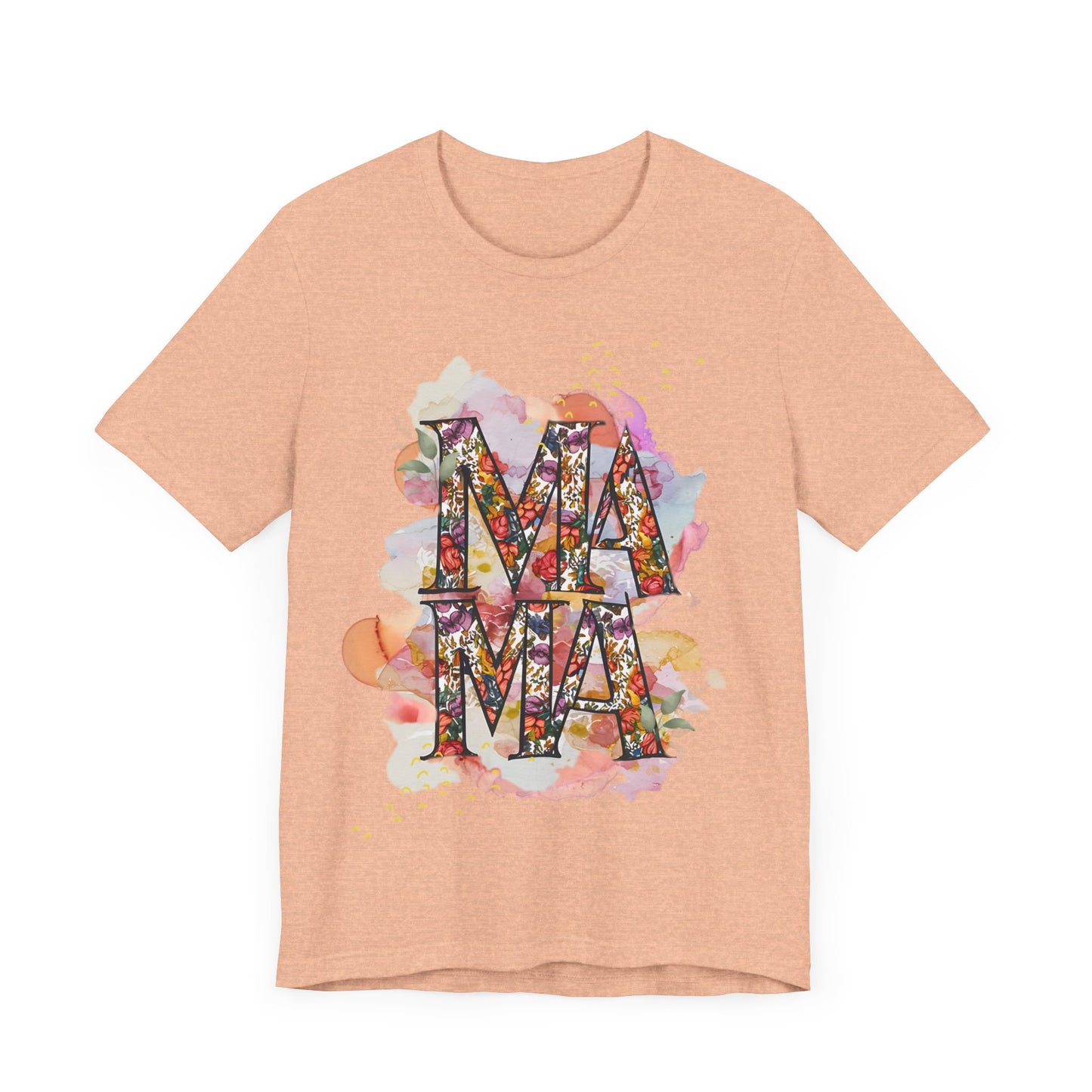 Floral Mama Unisex Jersey Short Sleeve Tee