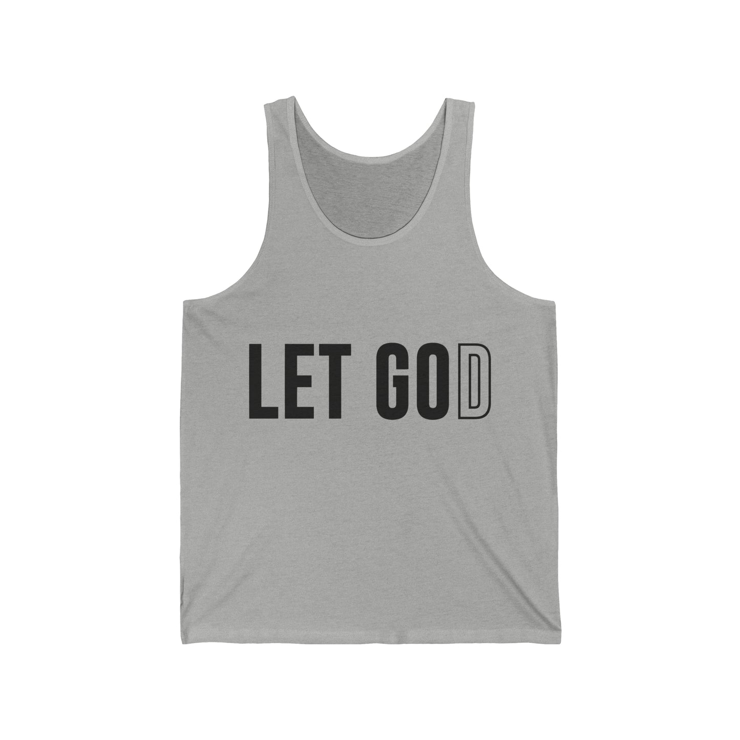 Let Go(d) Unisex Jersey Tank