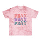 Pray x 3 Unisex Color Blast T-Shirt