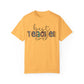 Best Teacher Ever Unisex Garment-Dyed T-shirt