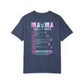 Mama World Tour Unisex Garment-Dyed T-shirt