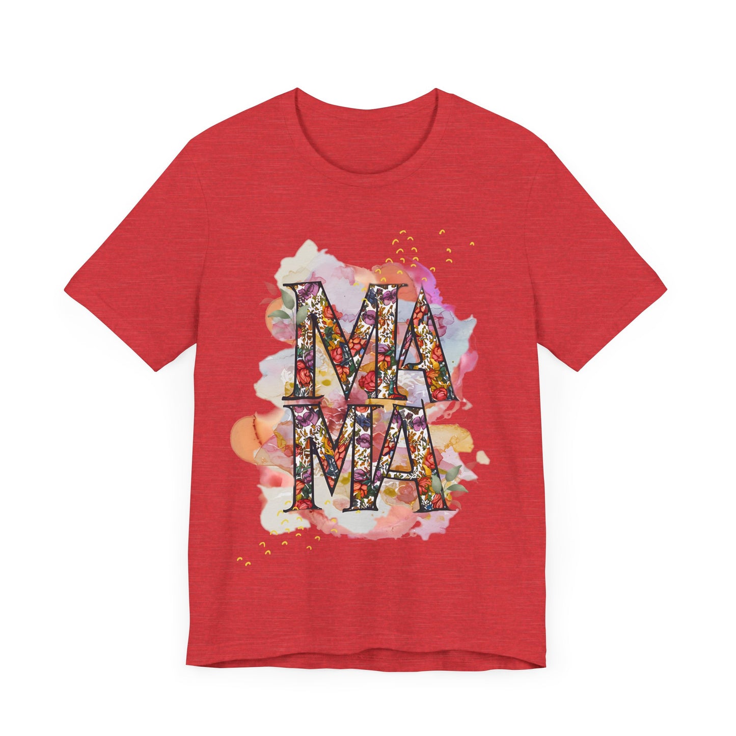 Floral Mama Unisex Jersey Short Sleeve Tee