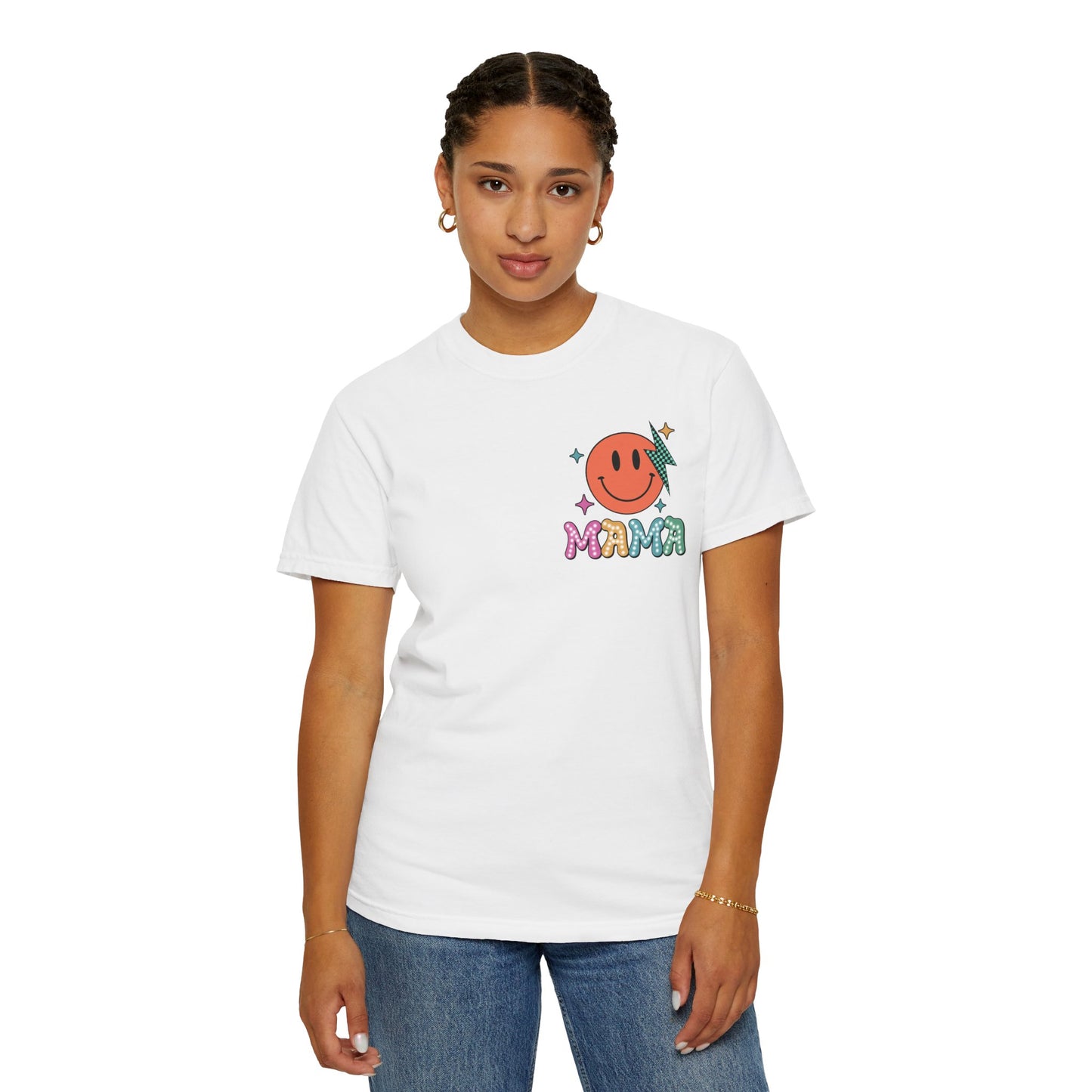 Mama It's Ok Front & Back Unisex Garment-Dyed T-shirt