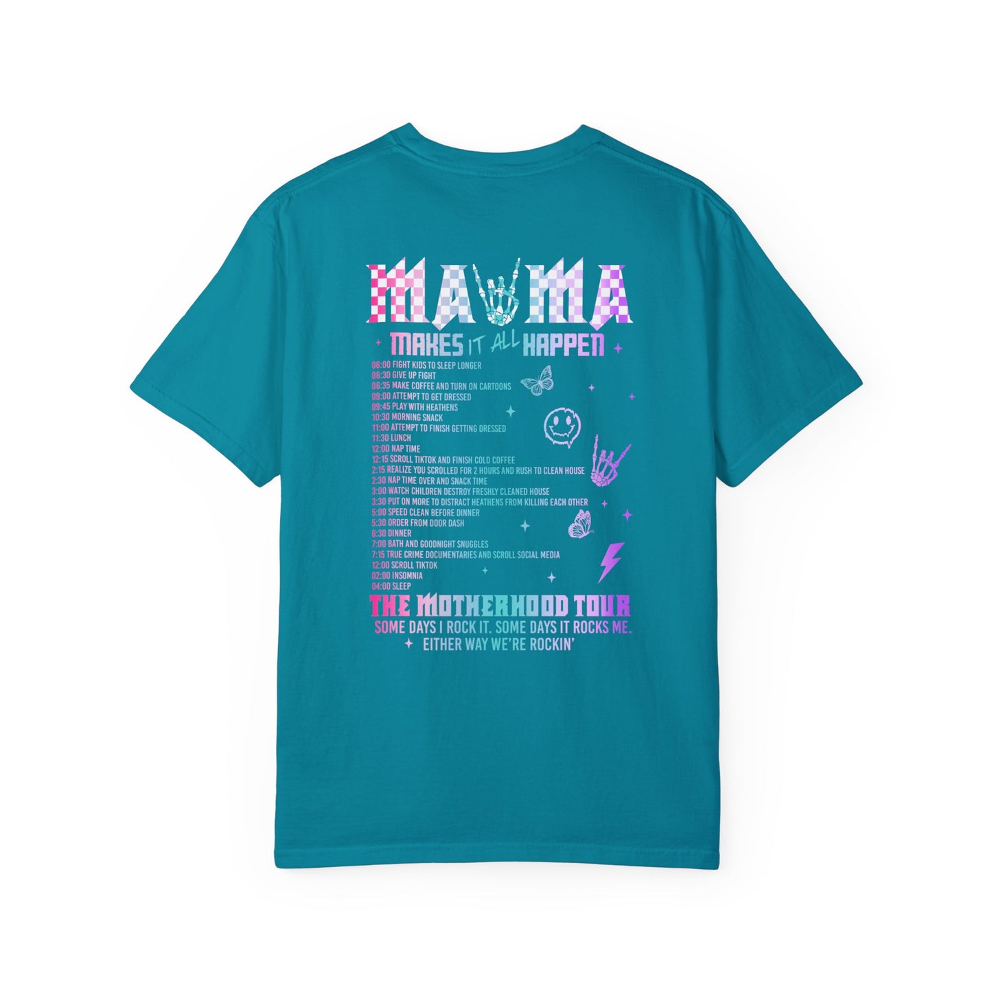 Mama World Tour Unisex Garment-Dyed T-shirt