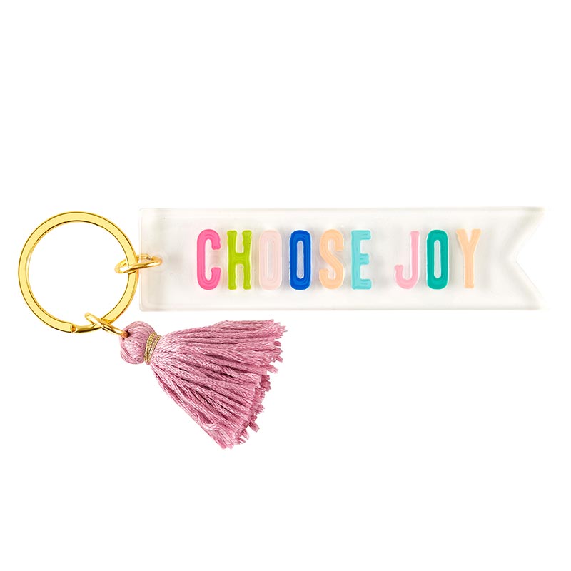 Acrylic Keytag - Choose Joy