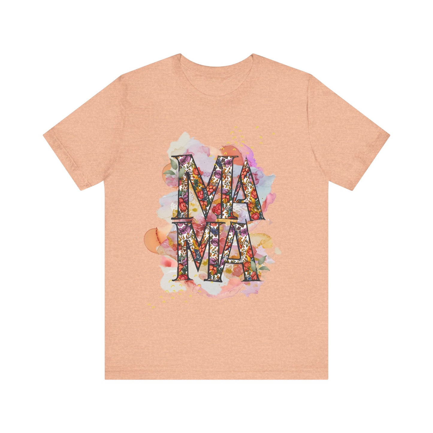 Floral Mama Unisex Jersey Short Sleeve Tee