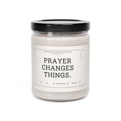 Prayer Changes Things Scented Soy Candle, 9oz