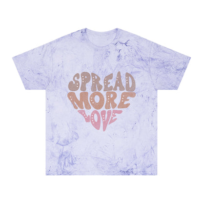 Spread More Love Unisex Comfort Colors Color Blast T-Shirt