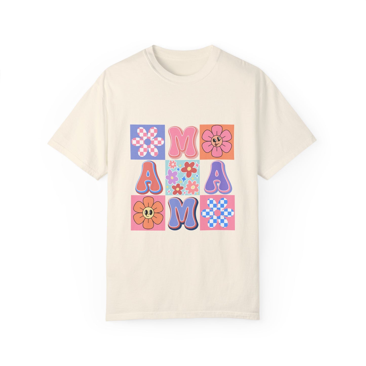 Mama Retro Unisex Garment-Dyed T-shirt