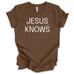 Jesus Knows Kindness Flows tee