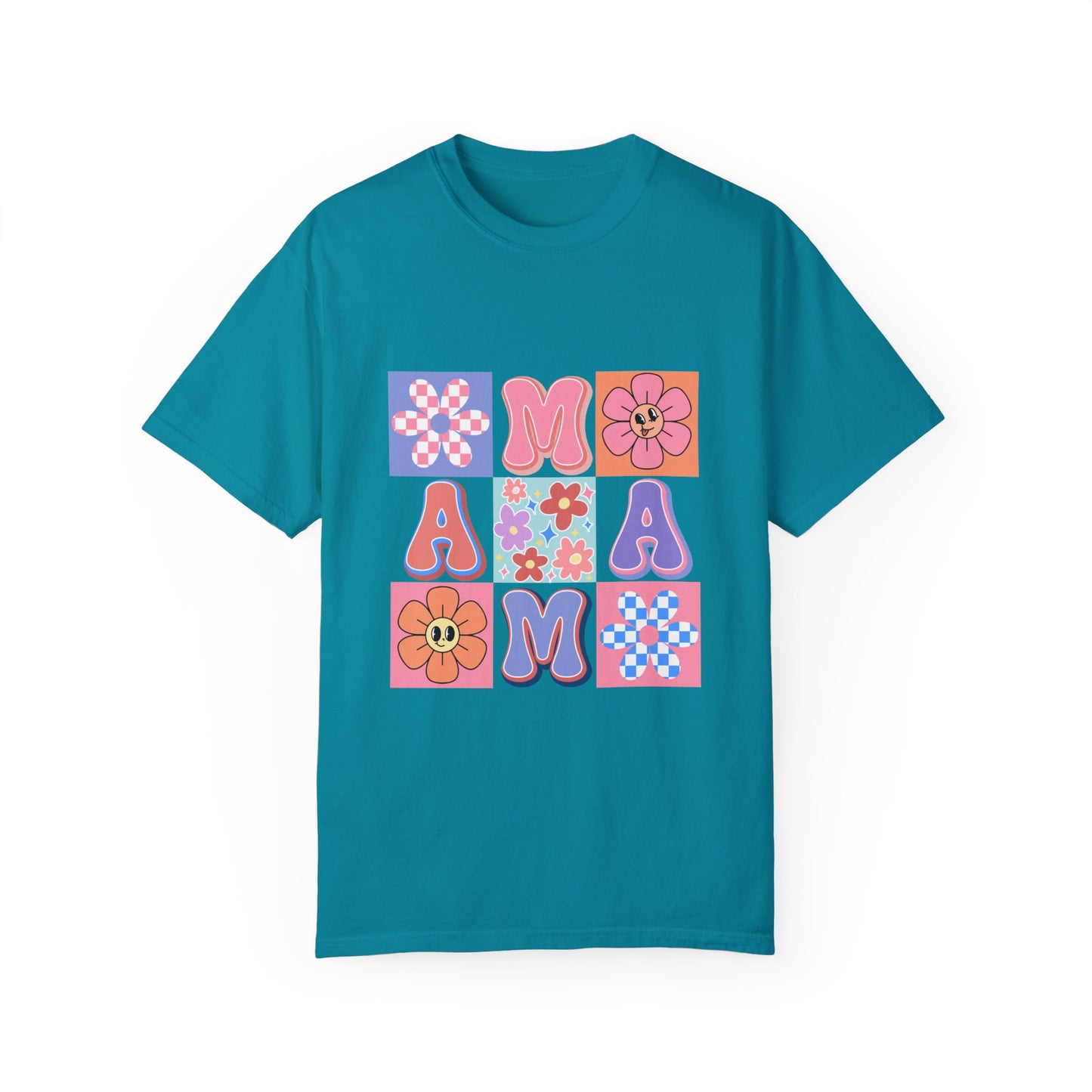 Mama Retro Unisex Garment-Dyed T-shirt